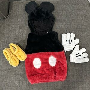 Pottery Barn Mickey Mouse Costume 6-12M